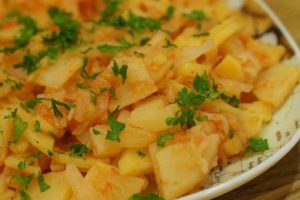 Тушеный картофель